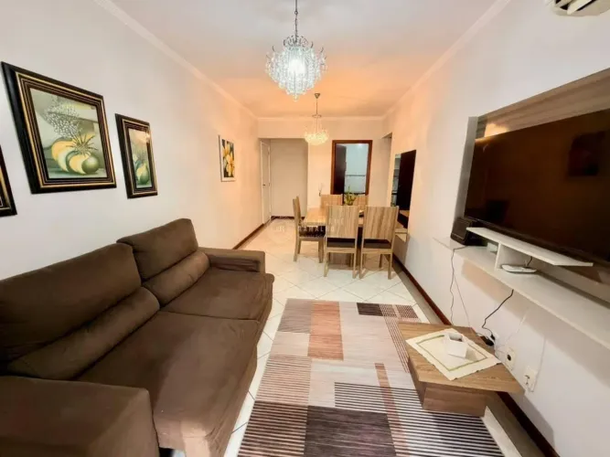 Temporada Ed. Saint Etienne: apartamento com 2 quartos, sacada com churrasqueira, rua reta