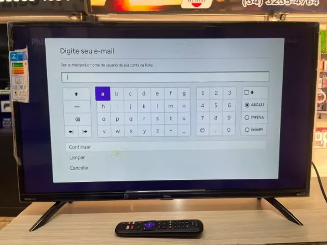 Smart TV LED 32" HD Philco Roku TV PTV32G70RCH