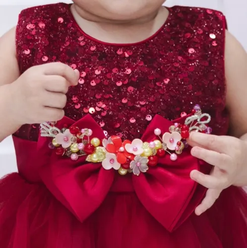 VESTIDO TEMA CEREJINHA