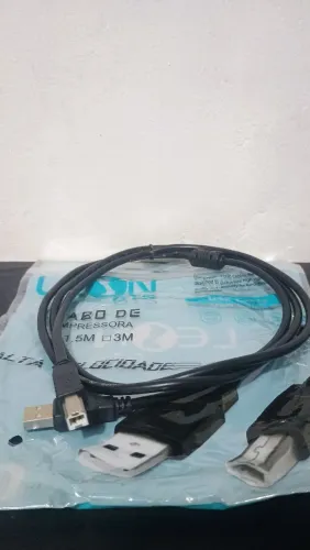 Cabos USB para impressoras com 1.5mt-3mts-5mts / OFERTA IMPERDÍVEL