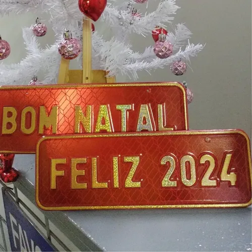 Placas decorativas de alumínio puro