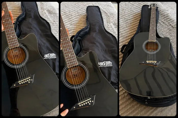 VENDO VIOLÃO BENSON ACÚSTICO - COM CAPA ?