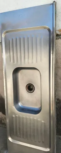 Pia de cozinha de 1,5 metros 