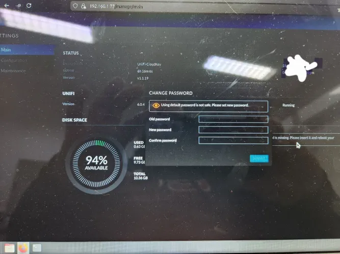 Unifi Cloud Key