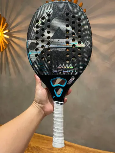 Raquete Beach Tennis AMA Sport Kronos Elite Carbono 3K - 2023