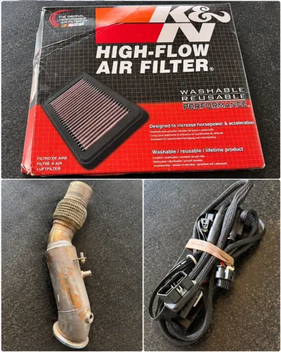 Kit Performance BMW 320i G20 B48 JB4 Downpipe K&N