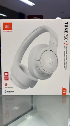 FONE BLUETOOTH JBL TUNE 720 - BRANCO