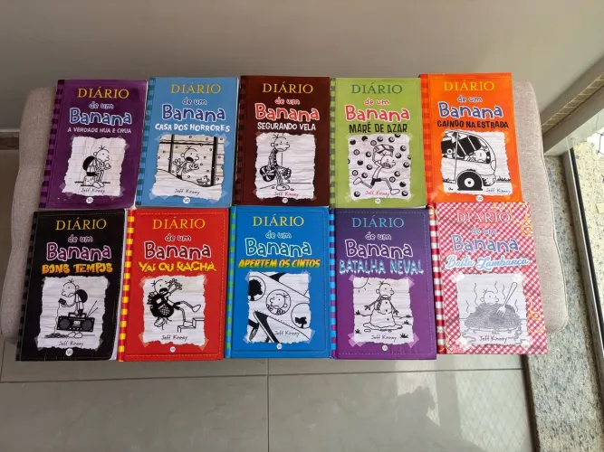 ? Coleção Diário de um Banana - 10 Livros | Diversão Garantida!