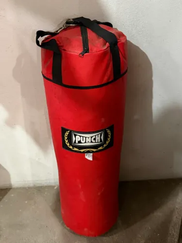 Saco de areia para boxe da ?Punch?