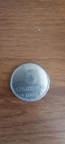 5 cruzeiros de 1982