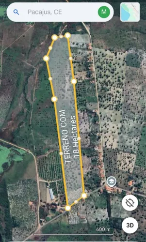 Vendo um lindo terreno com mais 18hectares