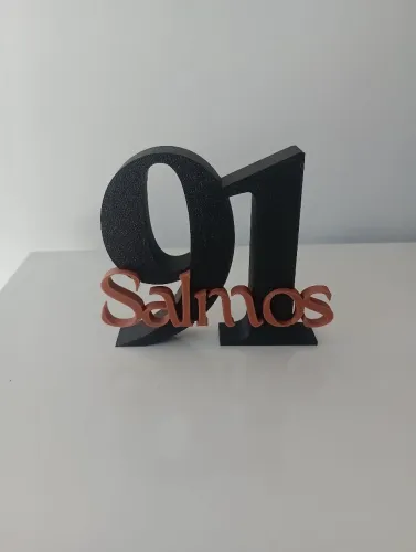 Letras 3d salmos 91