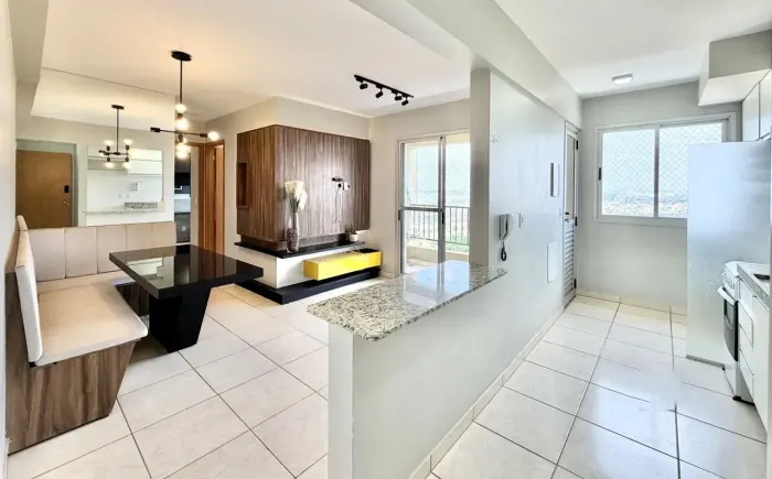Apartamento 2 Quartos com Suíte, Andar Alto e Vista Livre no Yes Buritis