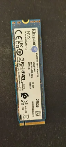Nvme 250 gb