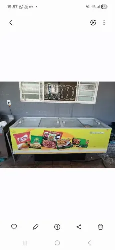 Expositor Ilha Congelador Refrimate 