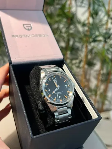 NOVO (Sem Uso) Relógio Pagani Quartz Japones TMI VH31, safira antirrisco