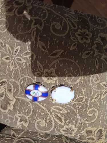 Miniatura de porcelana pintada Peça Antiga