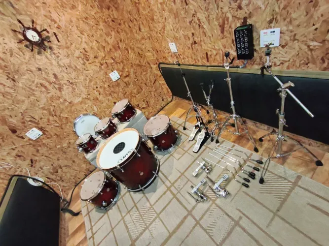 Bateria Mapex Meridian Maple Full Pack. RARIDADE!