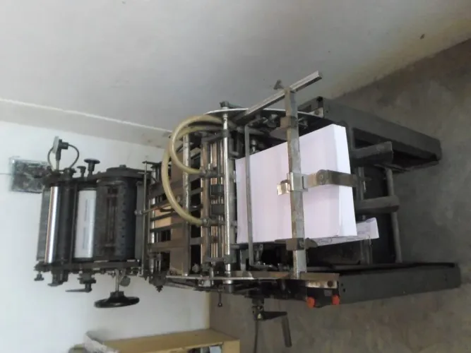 Máquina de impressão offset monocolor da marca multillith 1250