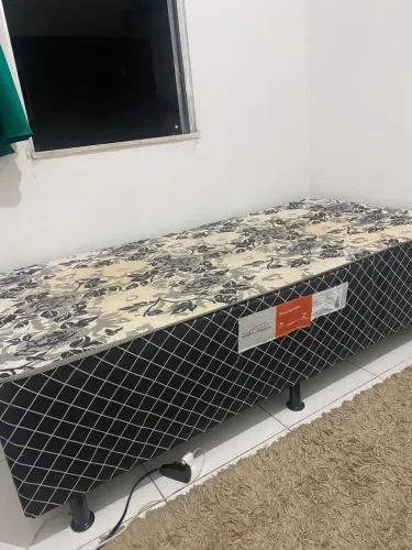 CAMA CASAL + BOX SOLTEIRO