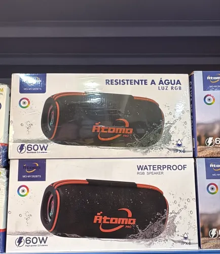 Caixa de som Atomo 60W - Entrega Rápida!!!