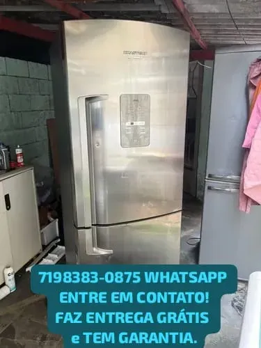 GELADEIRA FROSTREE INOX INVERSE ENTREGA GRÁTIS