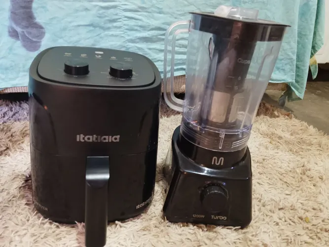 Airfray e liquidificador 