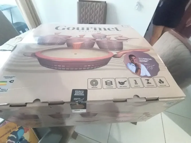 Conjunto de panelas gourmet Edu Guedes Original