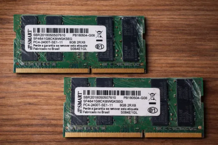Memória SMART DDR4 2 x 8GB = 16GB