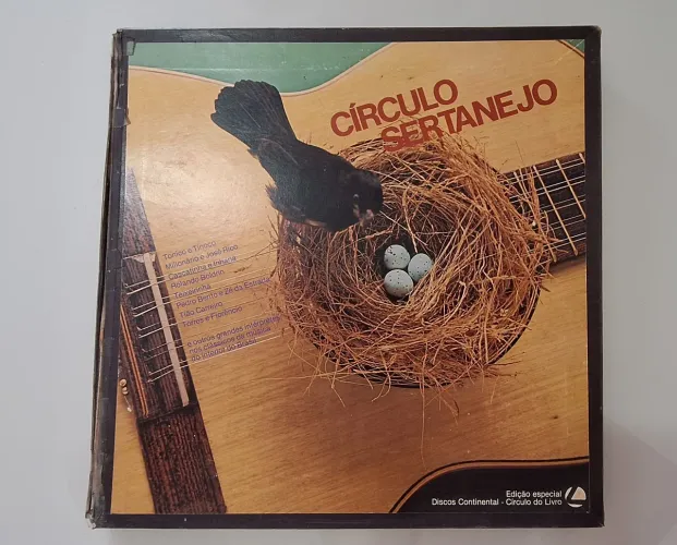 Box 3 Discos de Vinil De 1981 Sertanejas