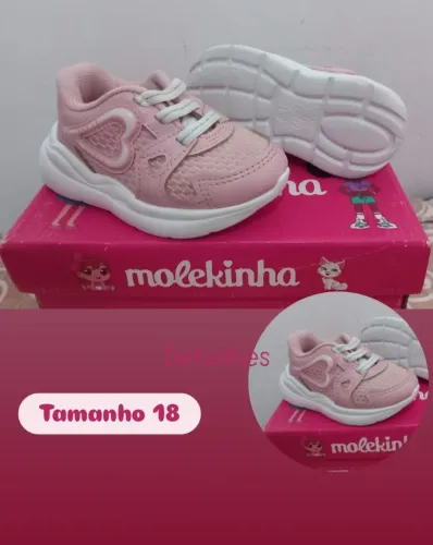 Tênis infantil feminino