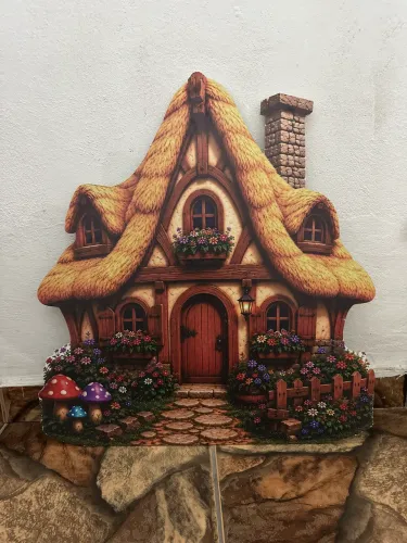 Display de chão da casinha dos 7 anões