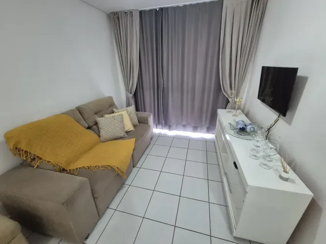 ALUGA-SE APARTAMENTO DE 02 QUARTOS MOBILIADO NO BAIRRO DE MANAÍRA EM JOÃO PESSOA-PB