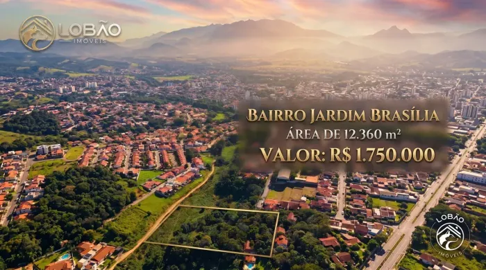 Terreno com 12.360m² no Jardim Brasília em Resende RJ ideal com construção de condomínio