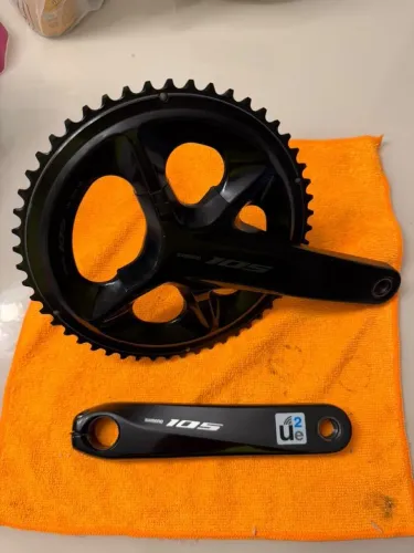 Pedivela Shimano 105 12v 172,5 mm com medidor de potência U2e