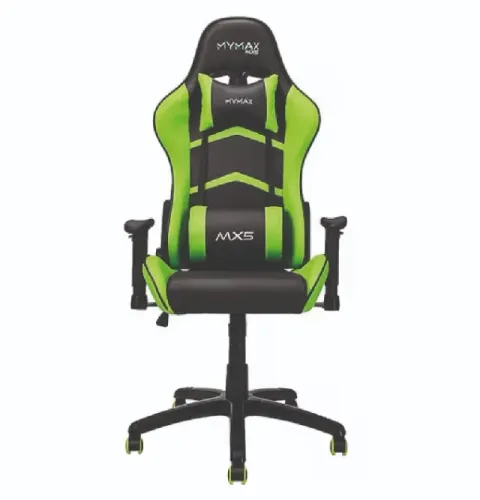 Cadeira Gamer MX5 Giratoria Preto e Verde Mymax