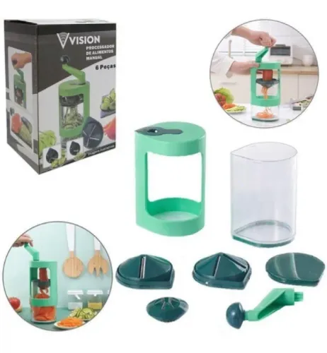 Processador de Alimentos manual de Legumes e Verduras VISION -AYT2039