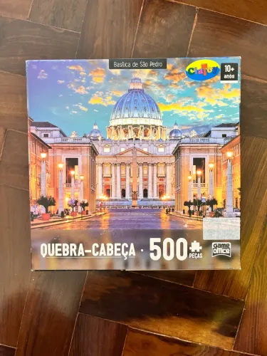 Quebra cabeça 500 peças Basílica de são pedro