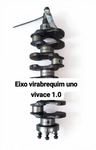 Eixo virabrequim uno Vivace 1.0