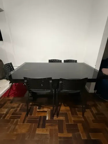 Vidro de mesa 1,10cm X 1,90