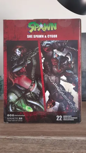 McFarlane Spawn She Spawn and Cygor - 2 Pack