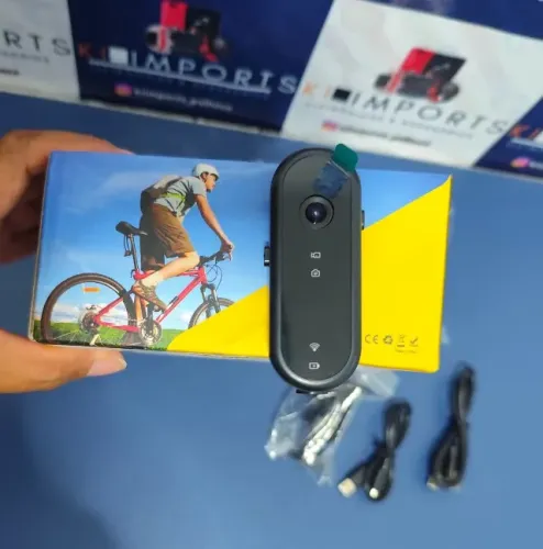Mini Câmera Sports 1080P Full HD Corporal, para Bicicleta, Moto, Resistente a Água 