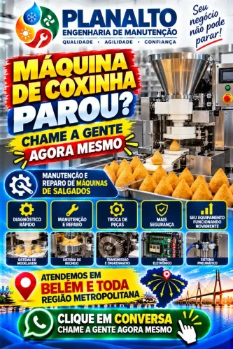 Reparo máquina de coxinha