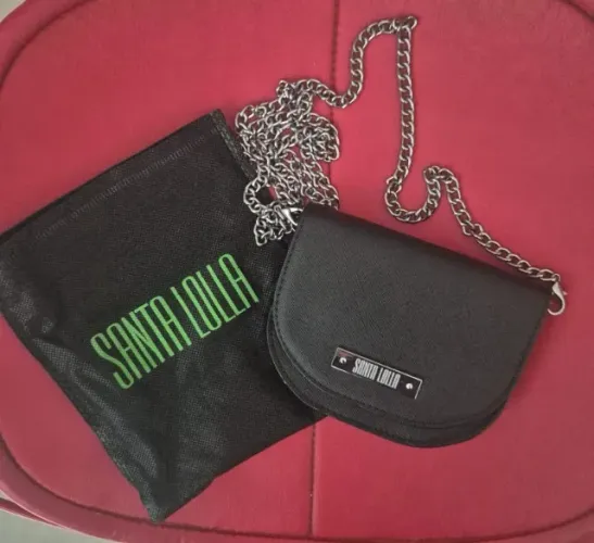 Bolsa porta cartão Santa Lolla NOVA