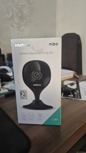 Câmera interna Intelbras IMX C black