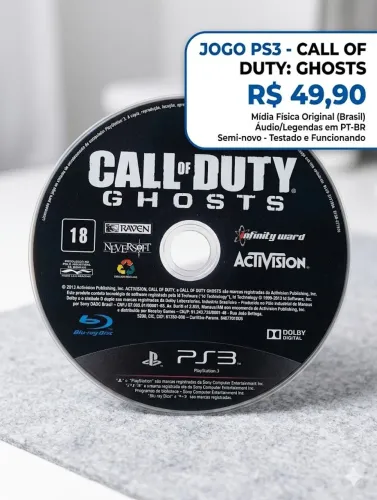 Jogo Call Of Duty para PS3