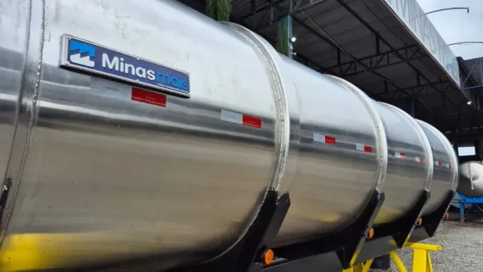 Tanque Rodoviário Pipa 12.000 Litros Inox 304 Para Combate a Incêndios 12 Mil 12000