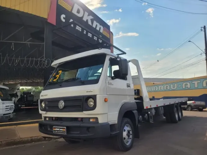 VW 9.160 ano 2013 plataforma 8.50, 6x2 com ar condicionado