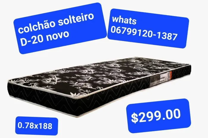 Colchão na oferta a partir de $299.00 solteiro veja catálogo