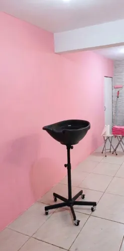 Lavatório portátil cabeleireira